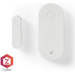 Nedis ZBSD10WT. Übertragungstechnik: Kabellos, Schnittstelle: ZigBee, Produktfarbe: Weiß. Akku-/Batterietyp: CR2032. Breite: 27 mm, Tiefe: 10 mm, Höhe: 60 mm (ZBSD10WT)