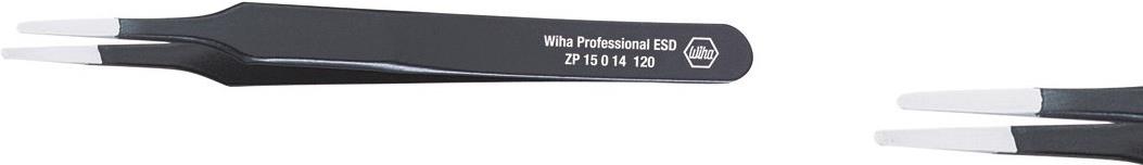 WIHA ESD-Pinzette 2a Flach-rund 120 mm Wiha 32329