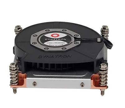 Dynatron Q3 Prozessor-Luftkühler LGA1700 1U Kupferbasis PWM 125W