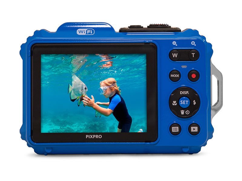 Kodak PixPro WPZ2 Unterwasser-Digitalkamera 16,76 MP 4x Zoom 2,7" Blau