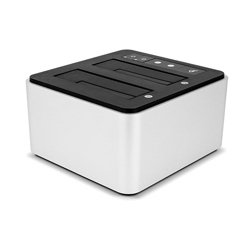 OWC OWCTCDRVDCK Docking-Station 2.5" 3.5" USB 3.1 Gen 2 Type-C Schwarz, Silber