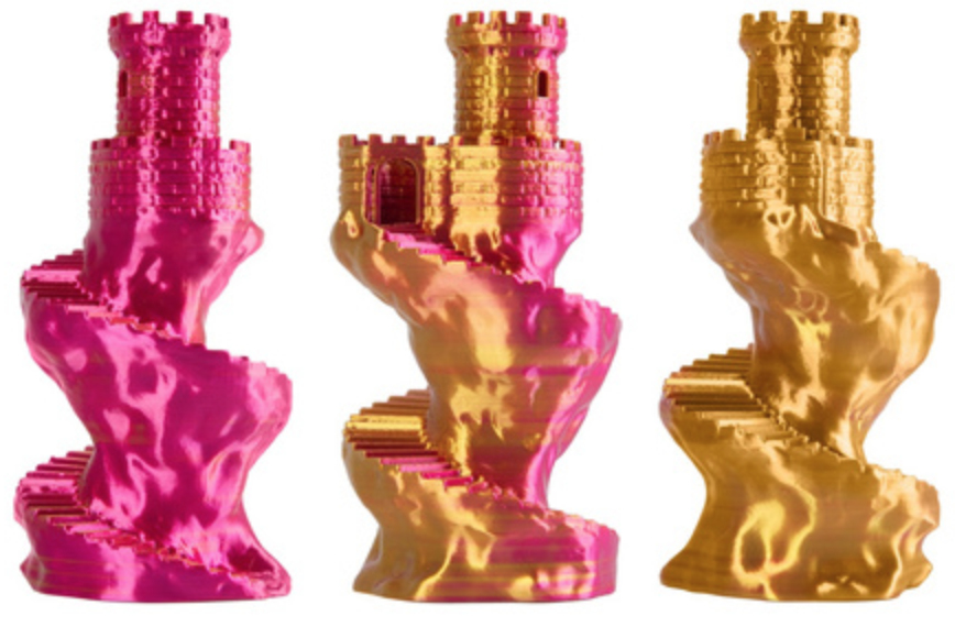 Spectrum Filaments PLA Magic SILK Filament 1.75 mm 1 kg Golden Berry