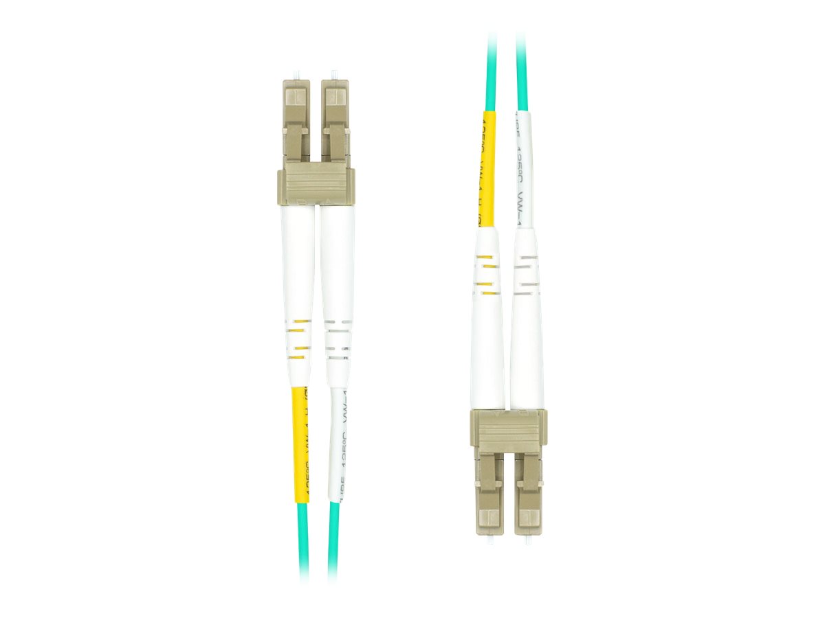 ProXtend Glasfaserkabel OM3 LC/UPC Duplex 1 m LSZH Aquamarin