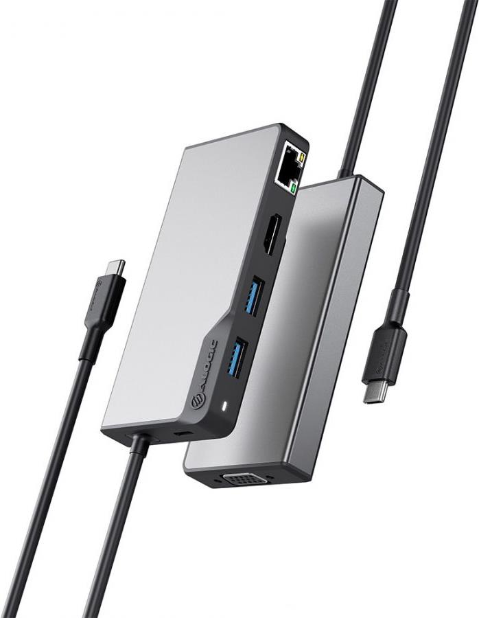 ALOGIC USB-C Fusion MAX 6-in-1 Hub V2 (UCFUPRGVV2-SGR)