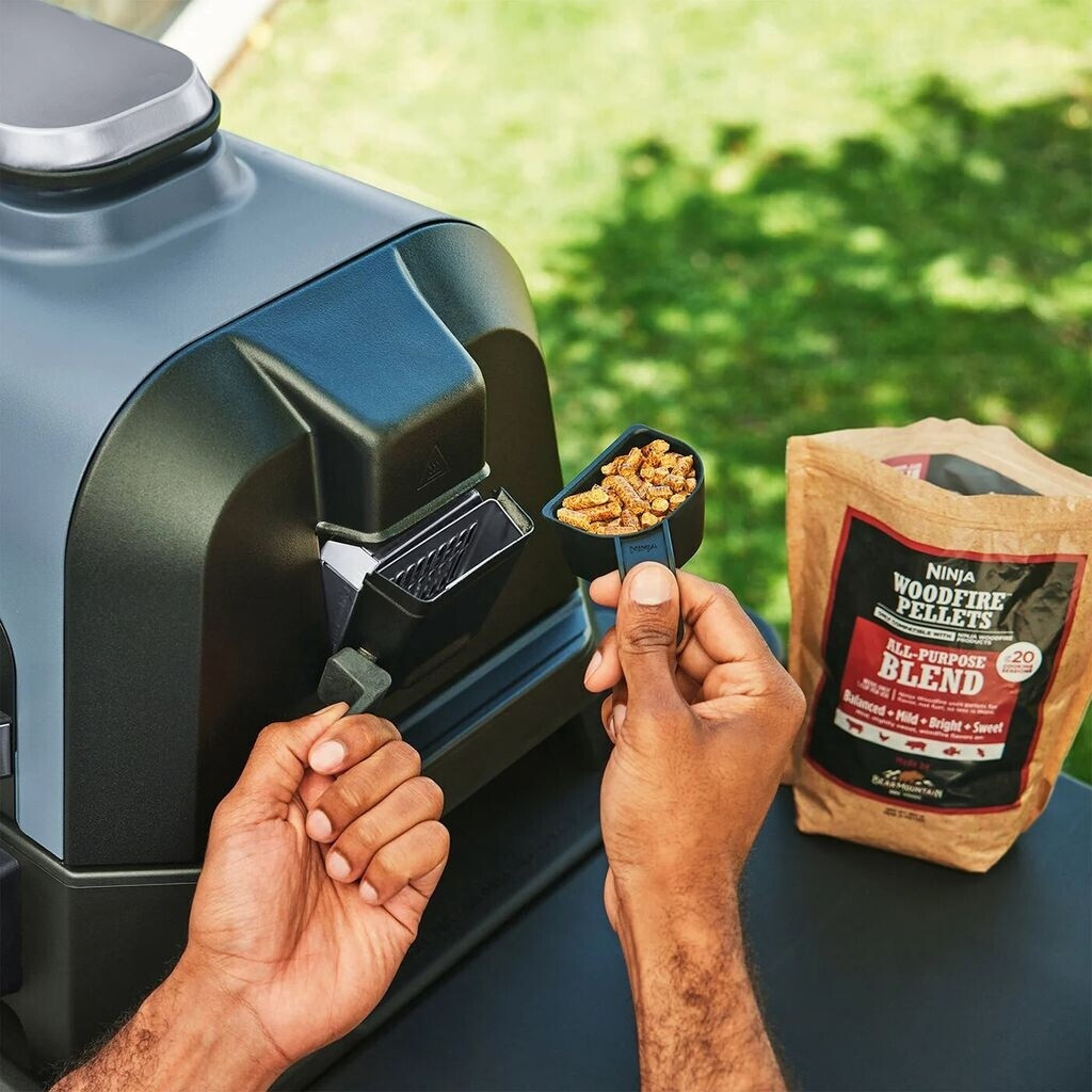 Ninja Woodfire Pro Connect XL OG901EU Elektro-Grill 1700 W Blau/Schwarz