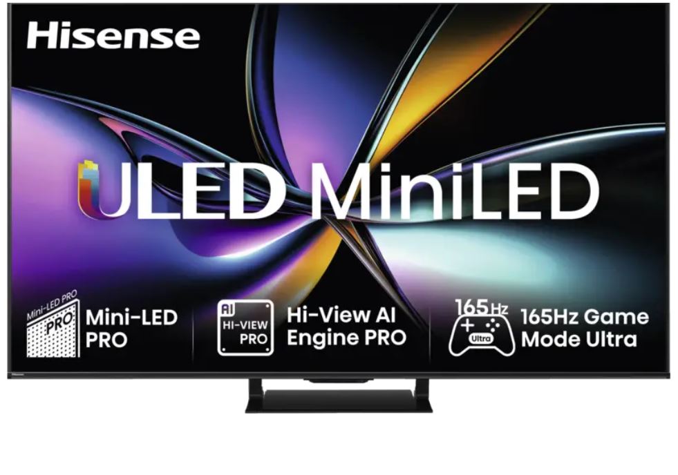 Hisense 85U7Q PRO 85" 4K ULED Mini-LED Smart-TV 165 Hz VIDAA Schwarz
