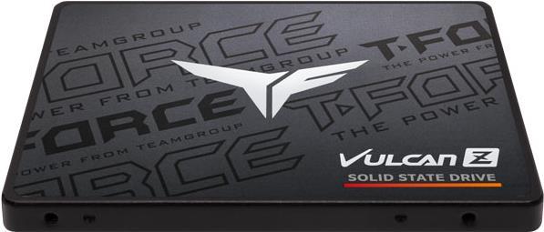 Team Group T-FORCE VULCAN Z. SSD Speicherkapazität: 512 GB, SSD-Formfaktor: 2.5", Lesegeschwindigkeit: 540 MB/s, Schreibgeschwindigkeit: 470 MB/s, Komponente für: PC/Notebook (T253TZ512G0C101)
