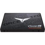 Team Group T-FORCE VULCAN Z. SSD Speicherkapazität: 512 GB, SSD-Formfaktor: 2.5", Lesegeschwindigkeit: 540 MB/s, Schreibgeschwindigkeit: 470 MB/s, Komponente für: PC/Notebook (T253TZ512G0C101)