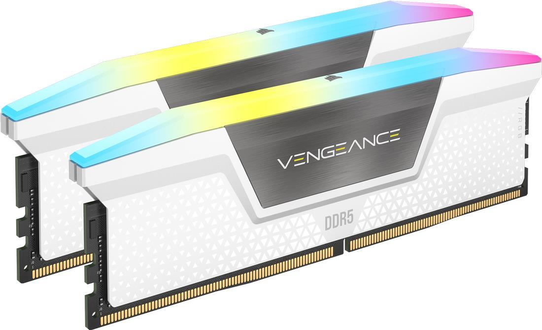 Vengeance RGB DDR5 5600MHz 32GB (2x16GB) White DIMM 288 / 32GB / DDR5 / non-ECC (CMH32GX5M2B5600C36W)