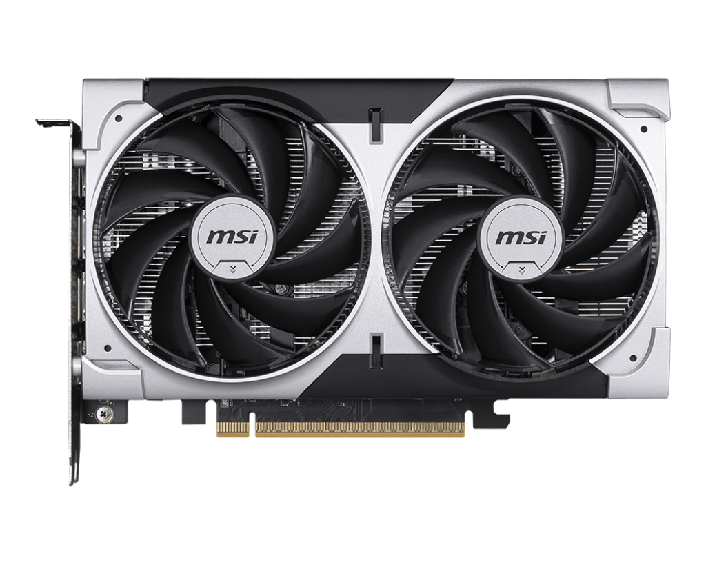 MSI GeForce RTX 5050 8G VENTUS 2X OC Grafikkarte 8 GB GDDR6 Silber