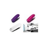 sigel Heftgerät EYE:STYLE, weiß - schwarz Kunststoff-Acryl Kombination, Heftleistung: 15 Blatt (SA104)