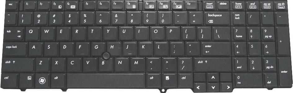 HP Keyboard (ARABIC) (613386-171)