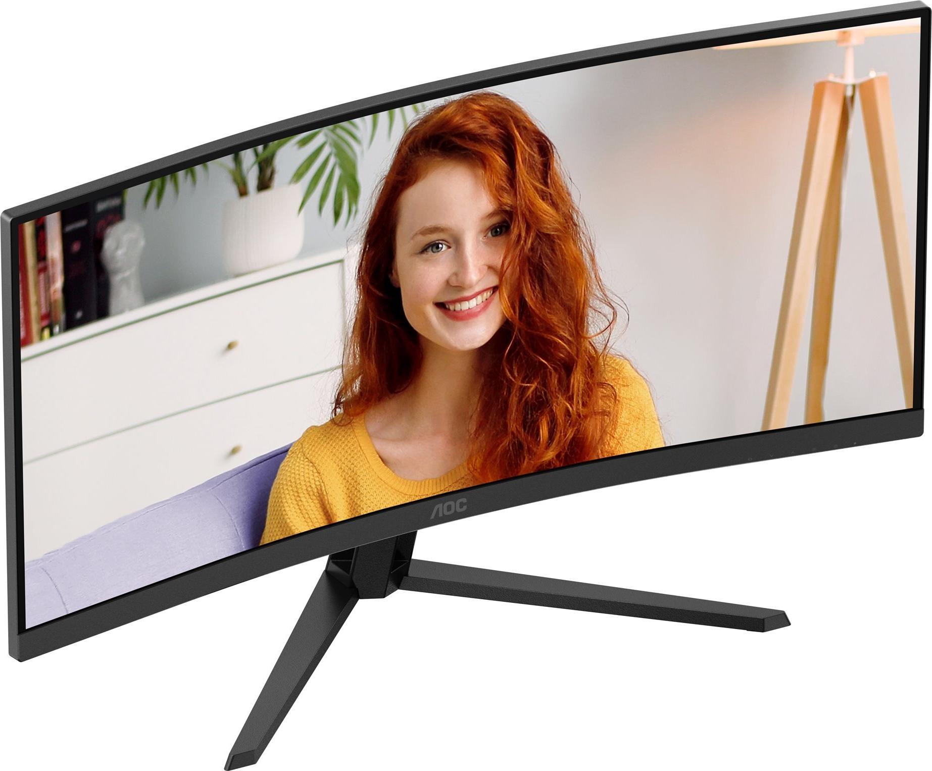 AOC B3 Series CU34B3E 34" 3440 x 1440 VA 120 Hz Schwarz