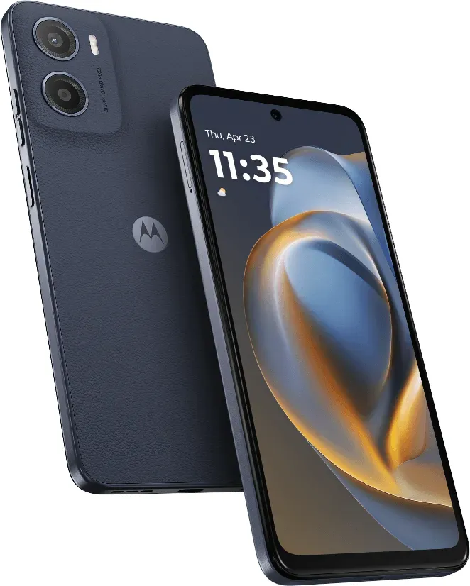 Motorola Moto g05 Smartphone 128GB 16.9cm (6.67 Zoll) Blau Android 15 Dual-SIM (PBA10007ES)