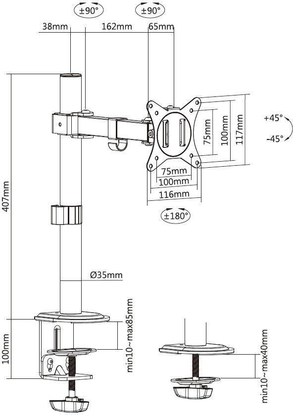 equip Befestigungskit (Montagearm) (650156)