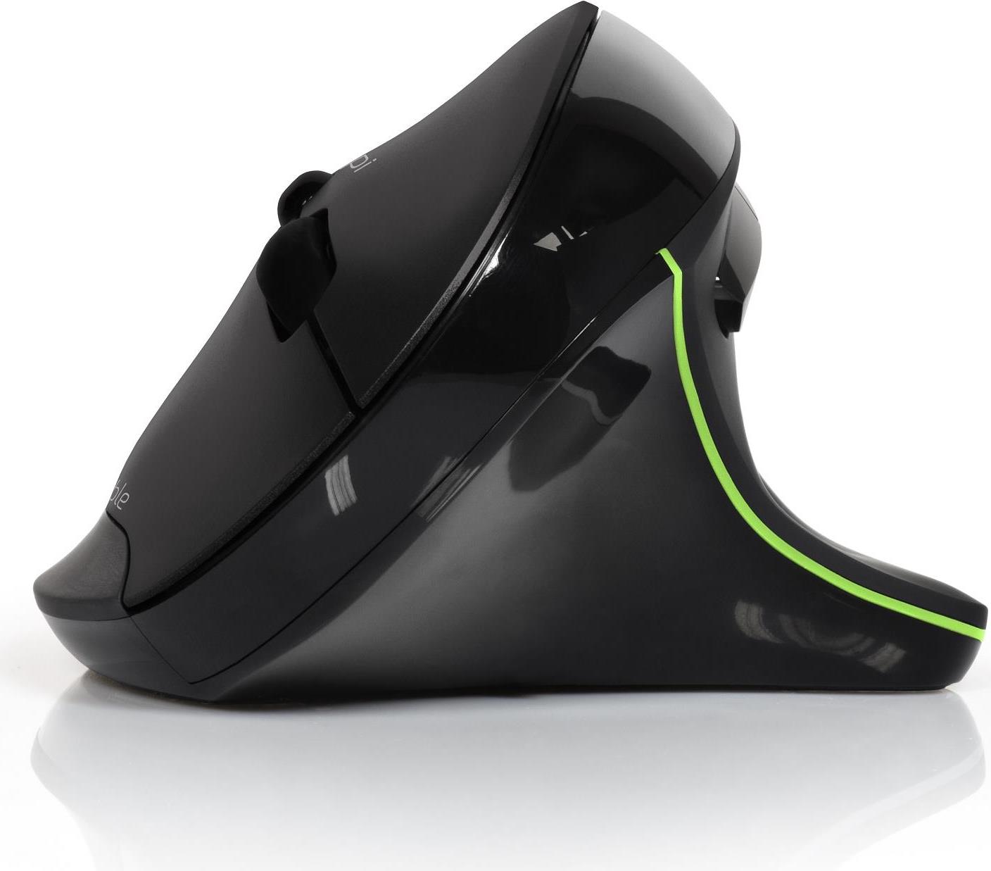 Port Designs PORT Connect Professional Vertikale Maus 2.4 GHz Bluetooth Schwarz