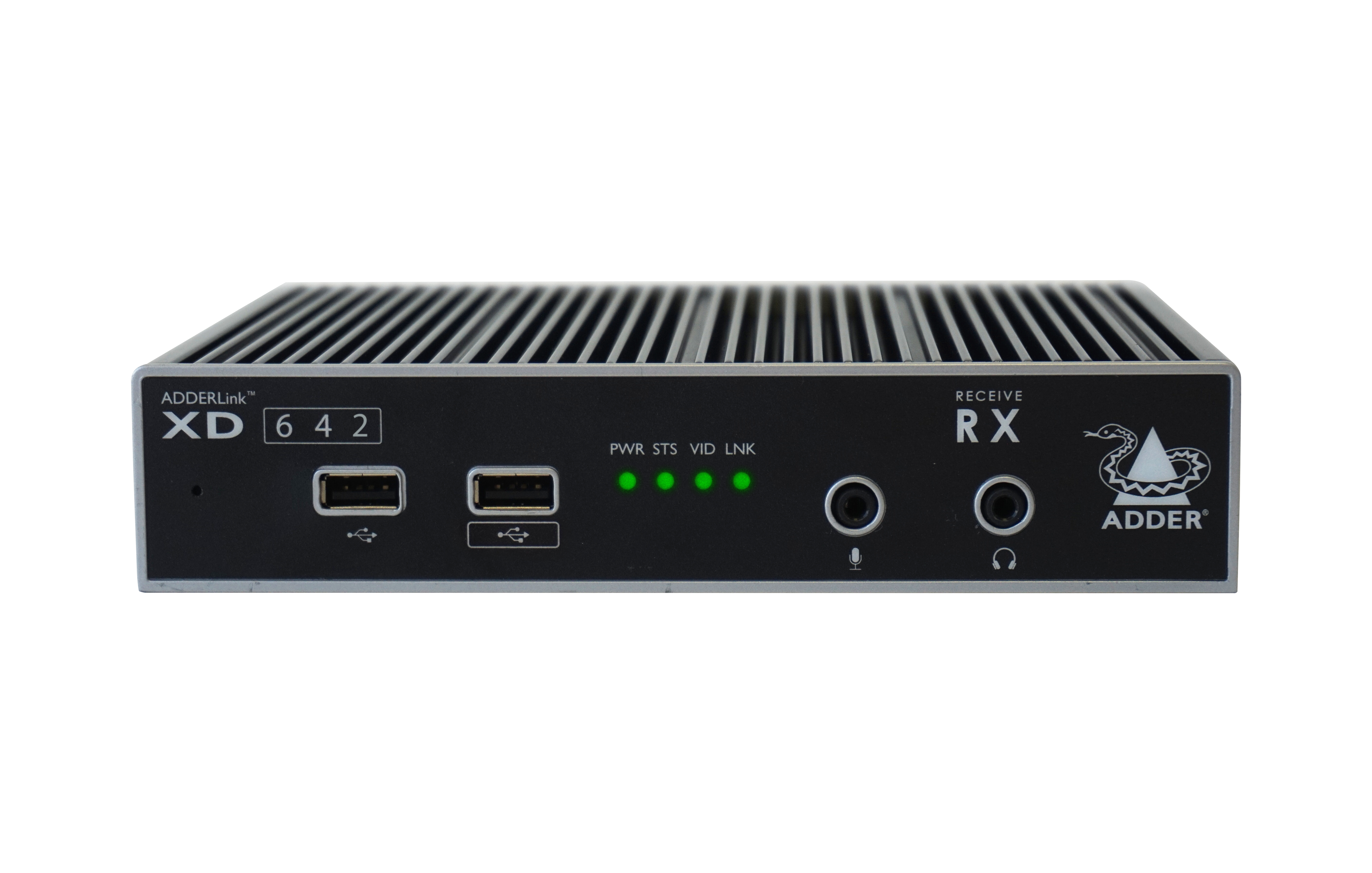 Adder Technology XD642P-DP KVM-Extender Set Sender & Empfänger 4000 m 4K DisplayPort Schwarz