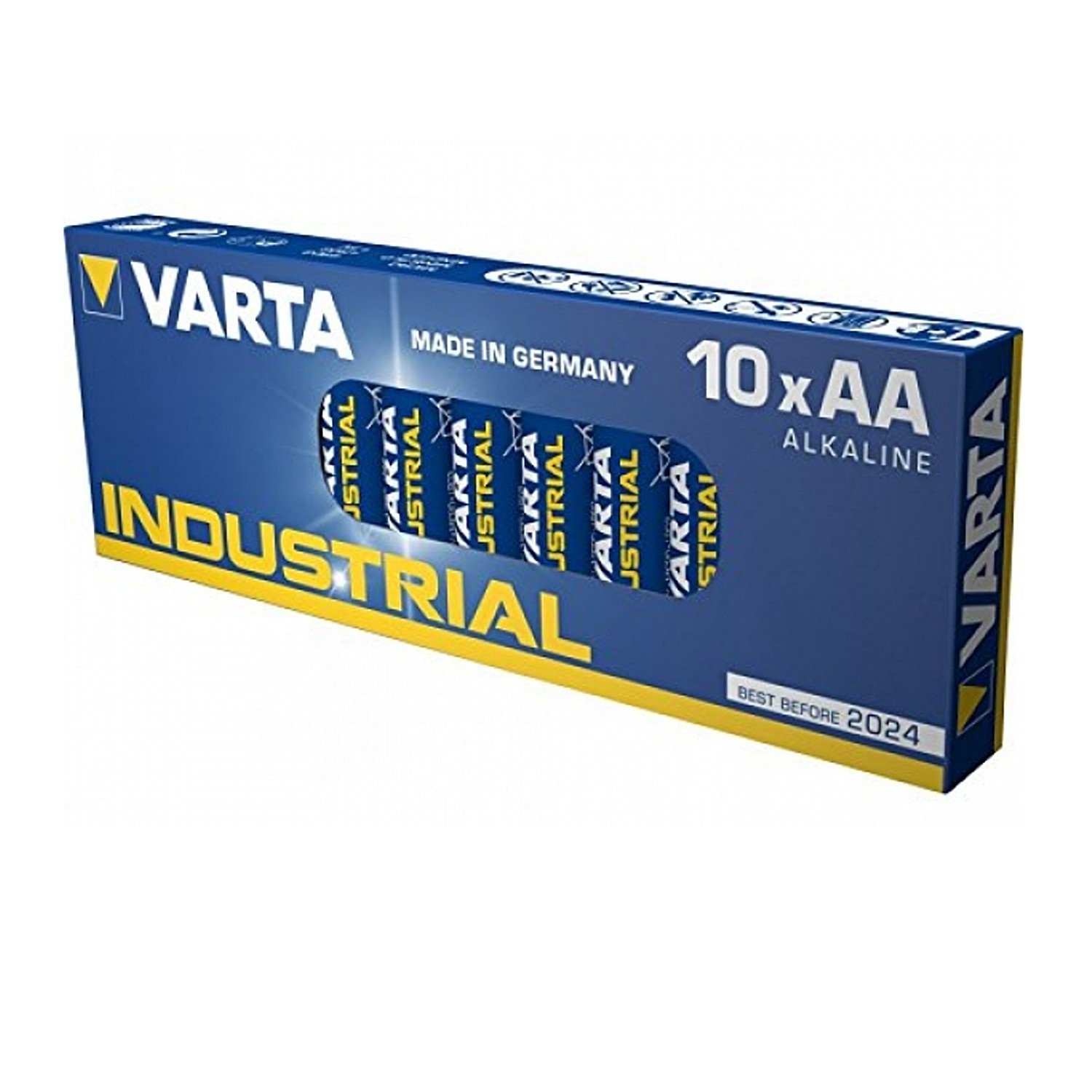 Varta Industrial - Batterie 10 x AA / LR6 Alkalisch 2950 mAh