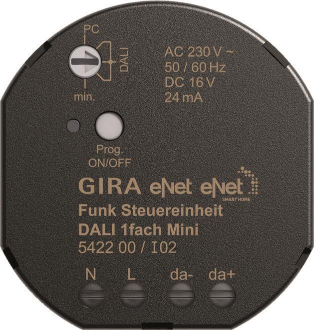Funk Steuereinheit Mini DALI 542200 eNet (542200)