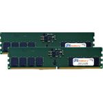 PHS-memory 64GB (2x32GB) Kit RAM Speicher kompatibel mit HP Z1 G1i Tower DDR5 CUDIMM 6400MHz PC5-51200U (SP582747)