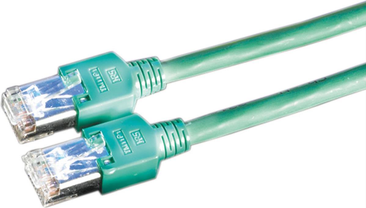 KERPEN MegaLine D1-20 SF/U Crossover-Netzwerkkabel CAT 5e SF/UTP RJ-45 1 m Grün