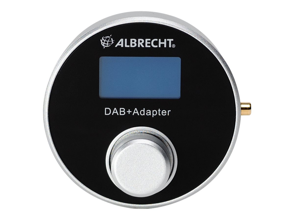 Albrecht DR 54 DAB-Radiotuner Silber, Schwarz