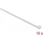 Delock Kabelbinder L 1220 x B 9 mm 10 Stück weiß (19743)