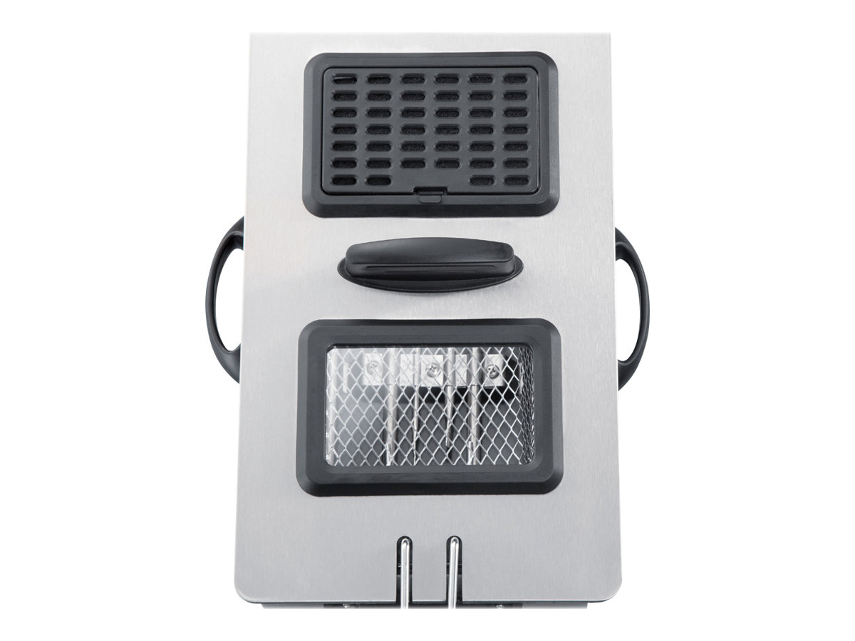 Severin FR 2431 Fritteuse 3 l 2000 W Edelstahl