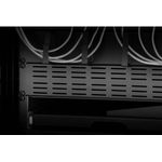 Renkforce RF-3429460 48,30cm (19")  Netzwerkschrank-Blindabdeckung 2 HE mit Lüftungsschlitzen Schwarz (RF-3429460)