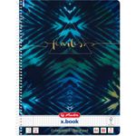Herlitz New Batik Fearless Notizbuch A4 80 Blätter Blau - Navy (50044153)