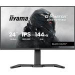 Iiyama G-Master GB2441HSU-B1 Black Hawk Gaming-Monitor 60.5 cm (23.8 Zoll), schwarz, FullHD, IPS, HDMI, DP, Free-Sync, USB-Hub, Höhenverstellung, 144Hz Panel (GB2441HSU-B1)
