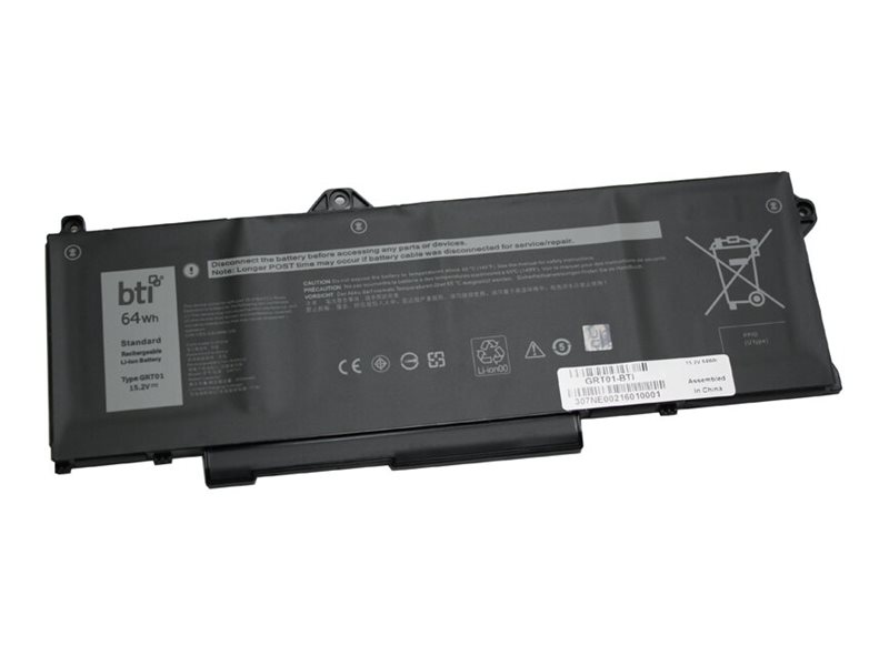 BTI Laptop-Batterie 4 Zellen 64 Wh für Dell Latitude 5421 (GRT01)