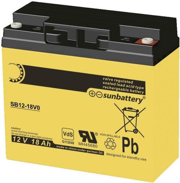 ABUS Security-Center ABUS VdS Akkumulator 12 V 18 AhBT2190BT2190 (BT2190)