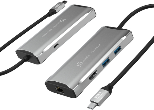 j5create JCD392-N 4K60 Elite USB-C® 10Gbps Travel Dock (JCD392-N)