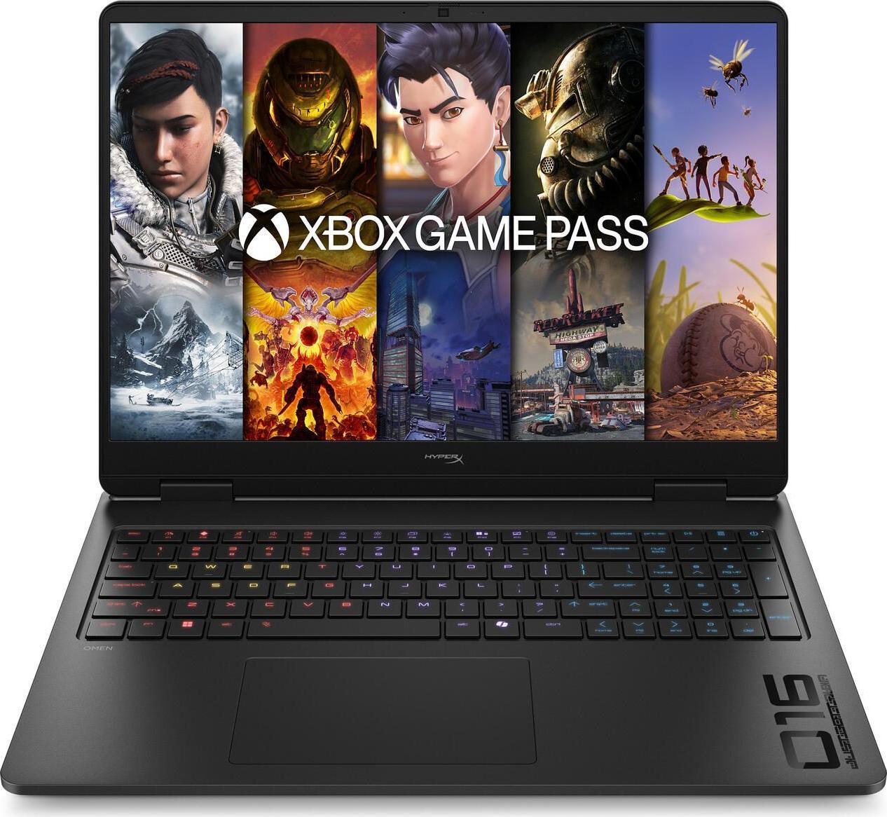 HyperX OMEN 16-ap1091ng 16" Gaming Notebook AMD Ryzen 9 8940HX 16 GB RAM 1 TB SSD NVIDIA GeForce RTX 5070 Shadow black