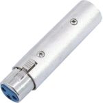 OMNITRONIC Adapter 3pol XLR(F)/5pol XLR(M) (30226577)