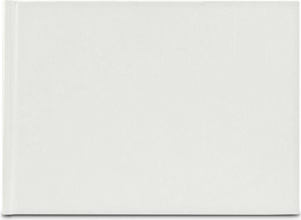 Hama Buch-Album Wrinkled, 24x17 cm, 36 weiße Seiten, Weiß (00007613)