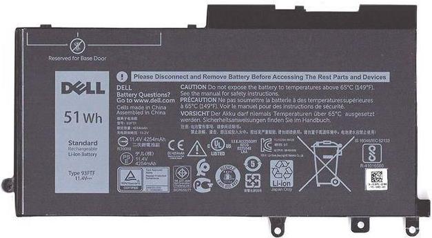 Dell Battery 3C 11,4V 4250mAh 51Wh (5MVGP)