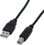 Casio Cable USB2.0 TypeA/B male 1,80mètre noir (MC922ABE-2M/N)