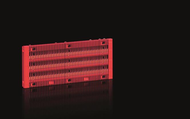 Rittal RiLineX Board 3p RX 936006460mm m.Sammelschienen 30x5mm B 505 (9360064)