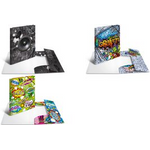 HERMA Eckspannermappe "Comics", PP, DIN A3 Maße: (B)315 x (T)4 x (H)440 mm, mit 3 Innenklappen - 1 Stück (19377)