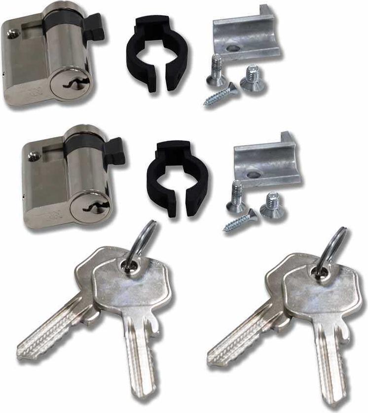 Triton Umbauset für TRITON- Metallschwenkhebelgriff zu 2x paarweise PHZ – 4x paarweise Schlüssel (RAX-MS-X73-X2)