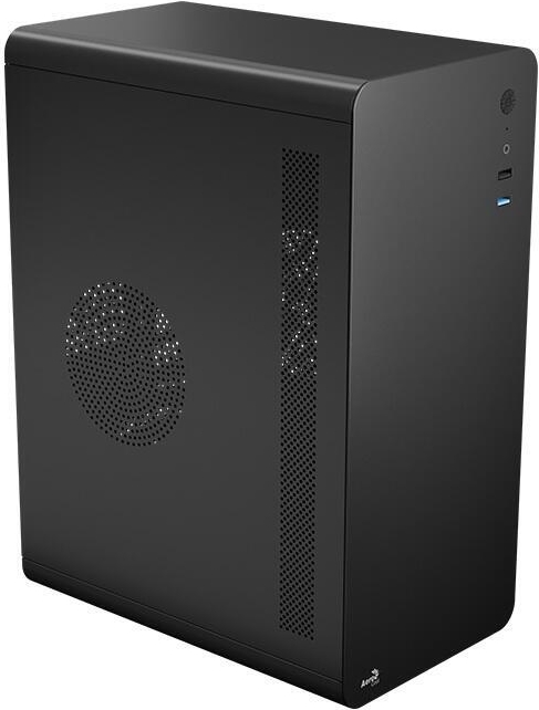AEROCOOL ADVANCED TECHNOLOGIES Geh Mini CS-110 v1 MicroATX/MiniITX blac - Micro/Mini/Flex-ATX (ACCS-PC18014.11)