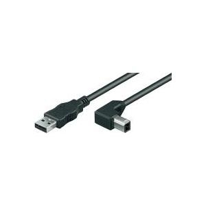 Wentronic Goobay USB 2.0 Hi-Speed Kabel, Schwarz, 2 m - USB 2.0-Stecker (Typ A) > USB 2.0-Stecker (Typ B) (50856)