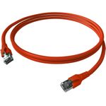 ZVK EasyLan CP1KRBRBR0100 FlexBoot Kat.6 Patchkabel geschirmt rot 10m (CP1KRBRBR0100)
