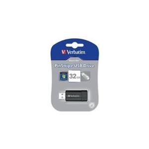 Verbatim Pin Stripe 32 GB (Schwarz) (49064)