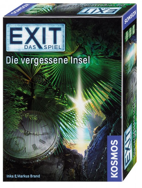 Kosmos EXIT Das Spiel Die vergessene Insel Brettspiel 1-6 Spieler ab 12 Jahren