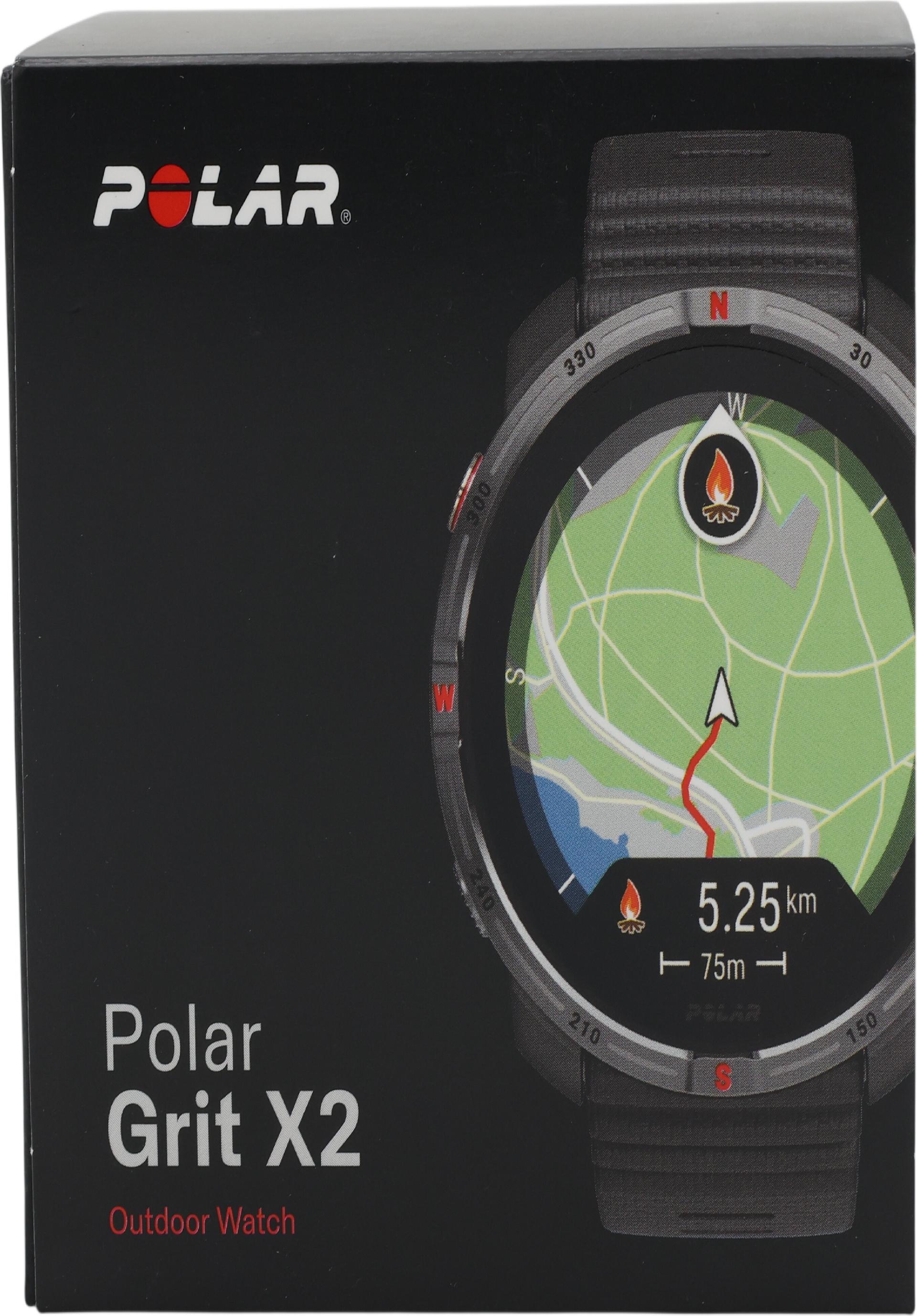 Polar Grit X2 BLK – Sportuhr S-L gps schwarz (GRIT X2 BLK S-L)