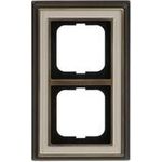 Busch Jaeger Rahmen 2-fach ms/antik elfenbeinws 1722-848 (1754-0-4654)