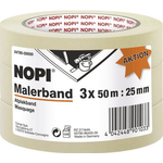 tesa NOPI® 04790-00000-01 Malerabdeckband Beige (L x B) 50 m x 25 mm 3 Rolle(n) (04790-00000-01)